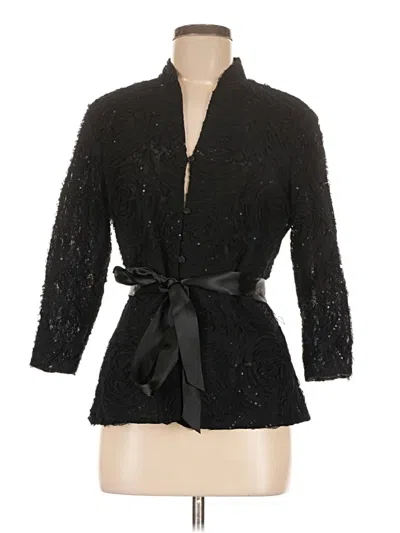 Pre-owned Js Collections Kimono In Black