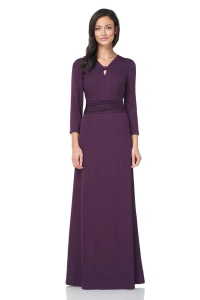 Js Collections Long Mother Of The Bride Gown 8612335 In Purple