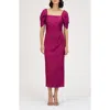 Js Collections Phoebe Convertible Sleeve Cocktail Dress In Pink