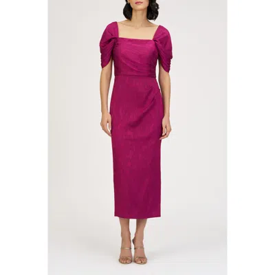 Js Collections Phoebe Convertible Sleeve Cocktail Dress In Pink