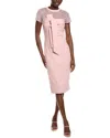 Js Collections Roselle Cocktail Dress In Pink