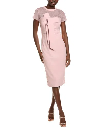 Js Collections Roselle Cocktail Dress In Pink