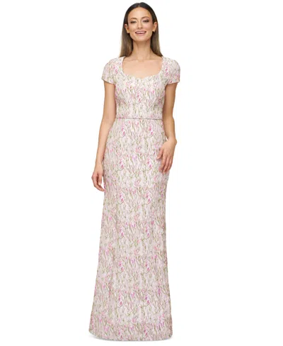 Js Collections Women's Embroidered Sweetheart Mermaid Gown