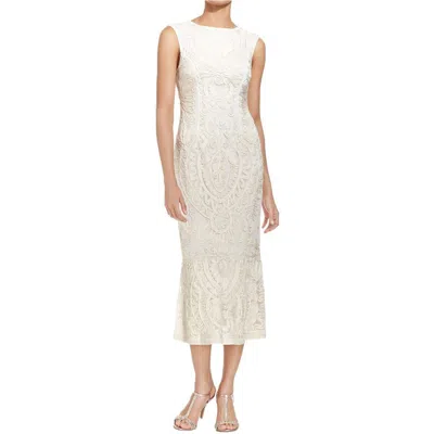 Js Collections Womens Mesh Soutache Semi-formal Dress In Multi