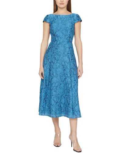 Js Collections Zoey Cocktail Dress In Blue