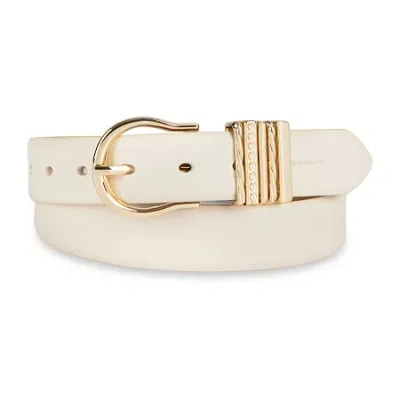 Js Jessica Simpson Casual Waist Womens Belt In White