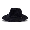 Js Jessica Simpson Chenille Womens Fedora In Black
