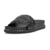 Js Jessica Simpson Cinariah Womens Footbed Sandals In Black