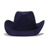 Js Jessica Simpson Cord Cowboy Womens Cowboy Hat In Blue