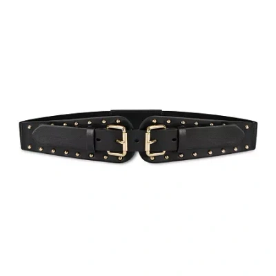 Js Jessica Simpson Corset Waist Belt In Black