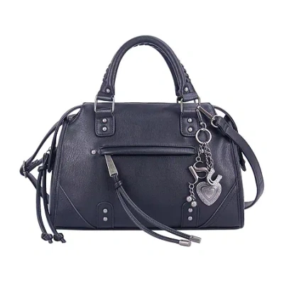Js Jessica Simpson Daisy Satchel In Black
