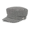 Js Jessica Simpson Houndstooth Cabby Womens Cadet Hat In Metallic