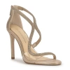 Js Jessica Simpson Jorinda Womens Round Open Toe Stiletto Heel Pumps In Neutral