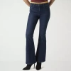 Js Jessica Simpson Womens High Rise Flare Leg Jean In Blue