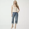 Js Jessica Simpson Womens Mid Rise Boyfriend Jean In Blue