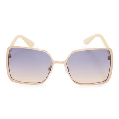 Js Jessica Simpson Womens Uv Protection Square Sunglasses In Yellow