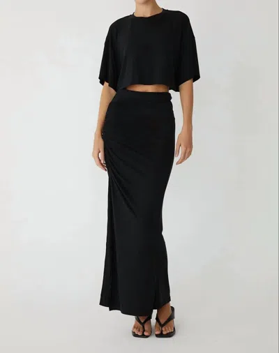 Js71 Gemma 2 Piece Dress In Black