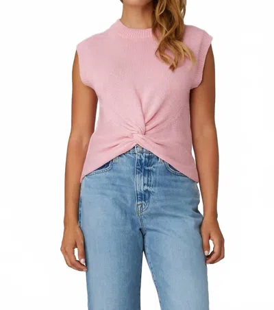 Js71 Hannah Sleeveless Sweater In Pink