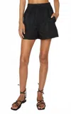 Js71 Jasmine Mateo Shorts In Black In Black