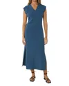 Js71 Josi Midi Dress In Indigo In Multi