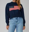 Js71 Montauk Sweater In Navy In Blue