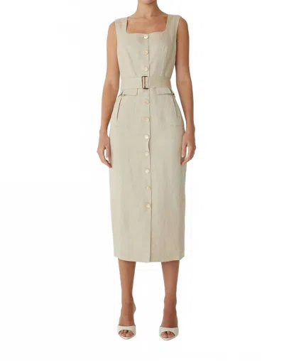 Js71 Sonna Dress In Natural In Neutral