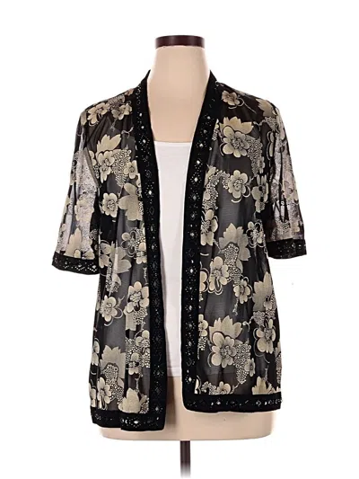 Pre-owned Jsg Kimono In Black