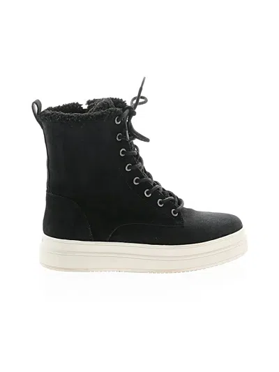 Pre-owned J/slides Ankle Boots In Black