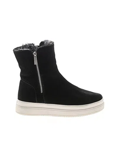 Pre-owned J/slides Ankle Boots In Black