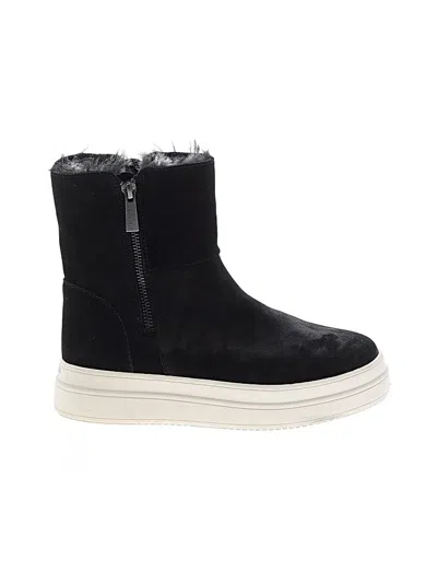 Pre-owned J/slides Ankle Boots In Black