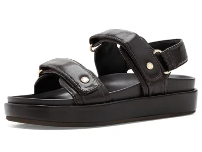 J/slides Bay Women's Dress Sandals Dark Brown: 10 M In Black