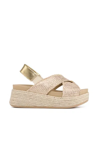 Jslides Berlin Sandal In Neutral