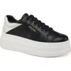 Jslides Blair Platform Sneaker In Black/white