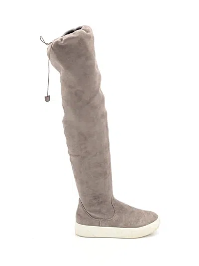 Pre-owned J/slides Boots In Gray