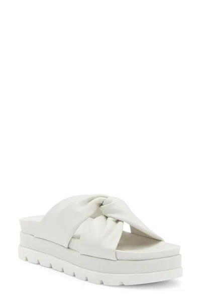 Jslides Bright Sandal In White