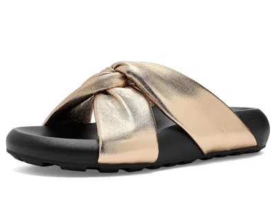 J/slides Calista Women's Sandals Champagne: 10 M In Gold