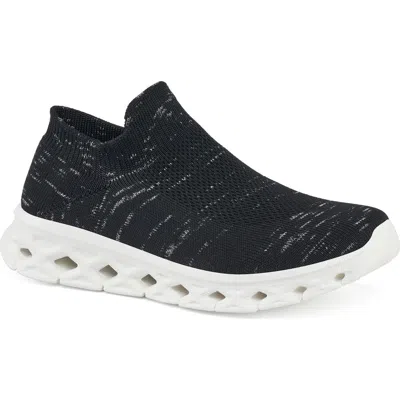 Jslides Calla Slip-on Sneaker In Black