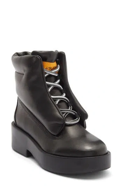 Jslides Darina Lace-up Boot In Black