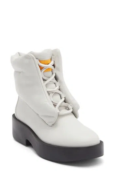 Jslides Darina Lace-up Boot In White