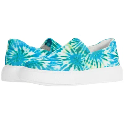 J/slides J-slides Dusty Blue / Green Multi Fabric Dusty-984 Women's