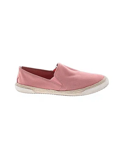 Pre-owned J/slides Flats In Pink