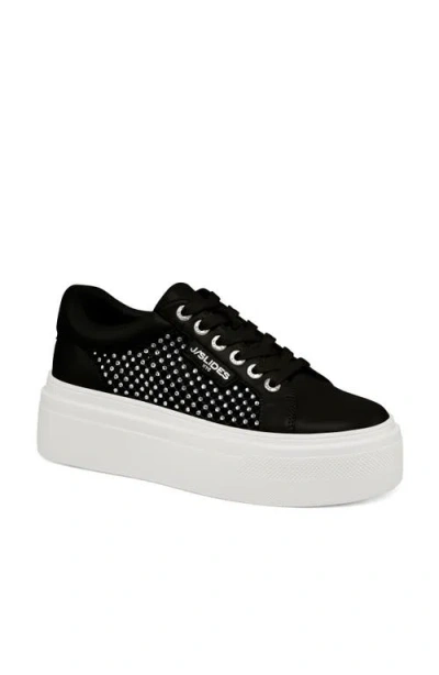 Jslides Footwear Aspen Sneaker In Black
