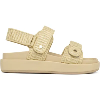 Jslides Footwear Bay Leather Slingback Sandal In Neutral