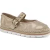 Jslides Footwear Beatrice Espadrile In Gold