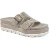 Jslides Footwear Bianca Sandal In Bronze Metallic