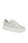 Jslides Footwear Felix Platform Sneaker In White