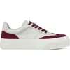 Jslides Footwear Gabbie Sneaker In Off White/wine