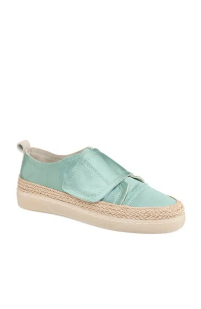 Jslides Footwear Hollis Satin Sneaker In Green