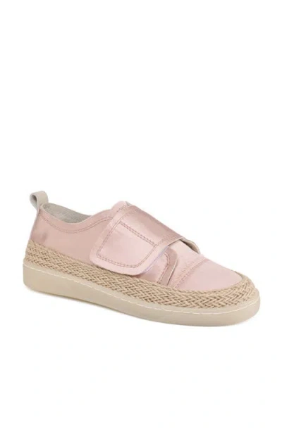 Jslides Footwear Hollis Satin Sneaker In Pink