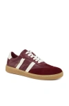 Jslides Footwear Hunter Sneaker In Burgundy